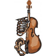Skeleton Violin - Guitar