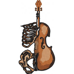 Skeleton Violin - Guitar