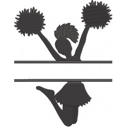 Cheerleader Silhouette