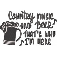 Country Music And Beer Quote