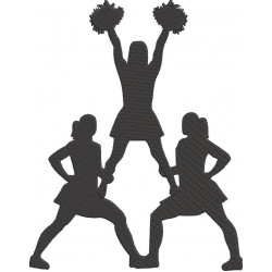 Cheerleading Silhouette