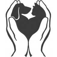 Pets in Hands Love