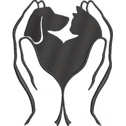 Pets in Hands Love