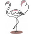 Flamingo Line Art Design