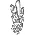 Cactus Plant Art
