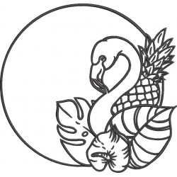 Flamingo Frame