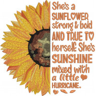 Sunflower Sunshine Quote