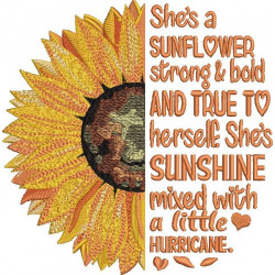 Sunflower Sunshine Quote