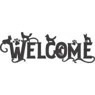 Dogs Welcome Sign