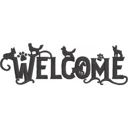 Dogs Welcome Sign