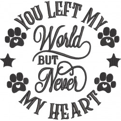 Left My World Quote