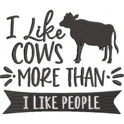 I Like Cows More Than People Quote