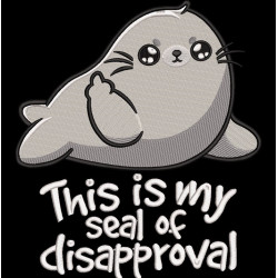 Funny Seal of Disapproval