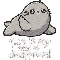 Funny Seal of Disapproval