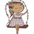 Baby Girl in a Flower Crown