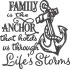 Family is the Anchor Quote