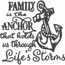 Family is the Anchor Quote