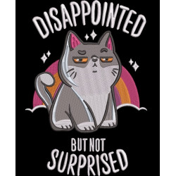 Disappointed But Not Surprised Cat