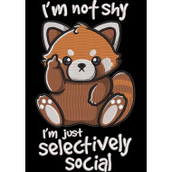 Selectively Social Red Panda