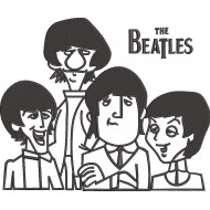 The Beatles Cartoon Art