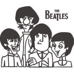 The Beatles Cartoon Art
