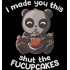 Shut the Fucupcakes Funny Panda Quote