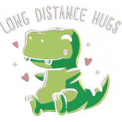 Long Distance Dino Hugs