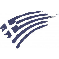 Greece Flag Art