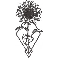 Sunflower Crystal Art