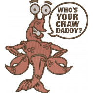 Craw Daddy Funny Design