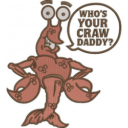 Craw Daddy Funny Design