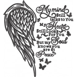 You Are At Peace Grief Quote