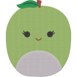 Green Apple Plush Toy