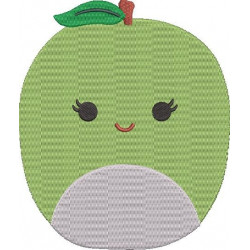Green Apple Plush Toy