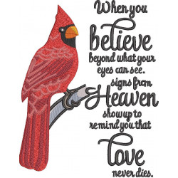 Love Never Dies Cardinal Quote