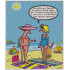Funny Old Women At The Beach