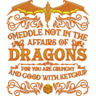 Affairs Of Dragons Funny Saying