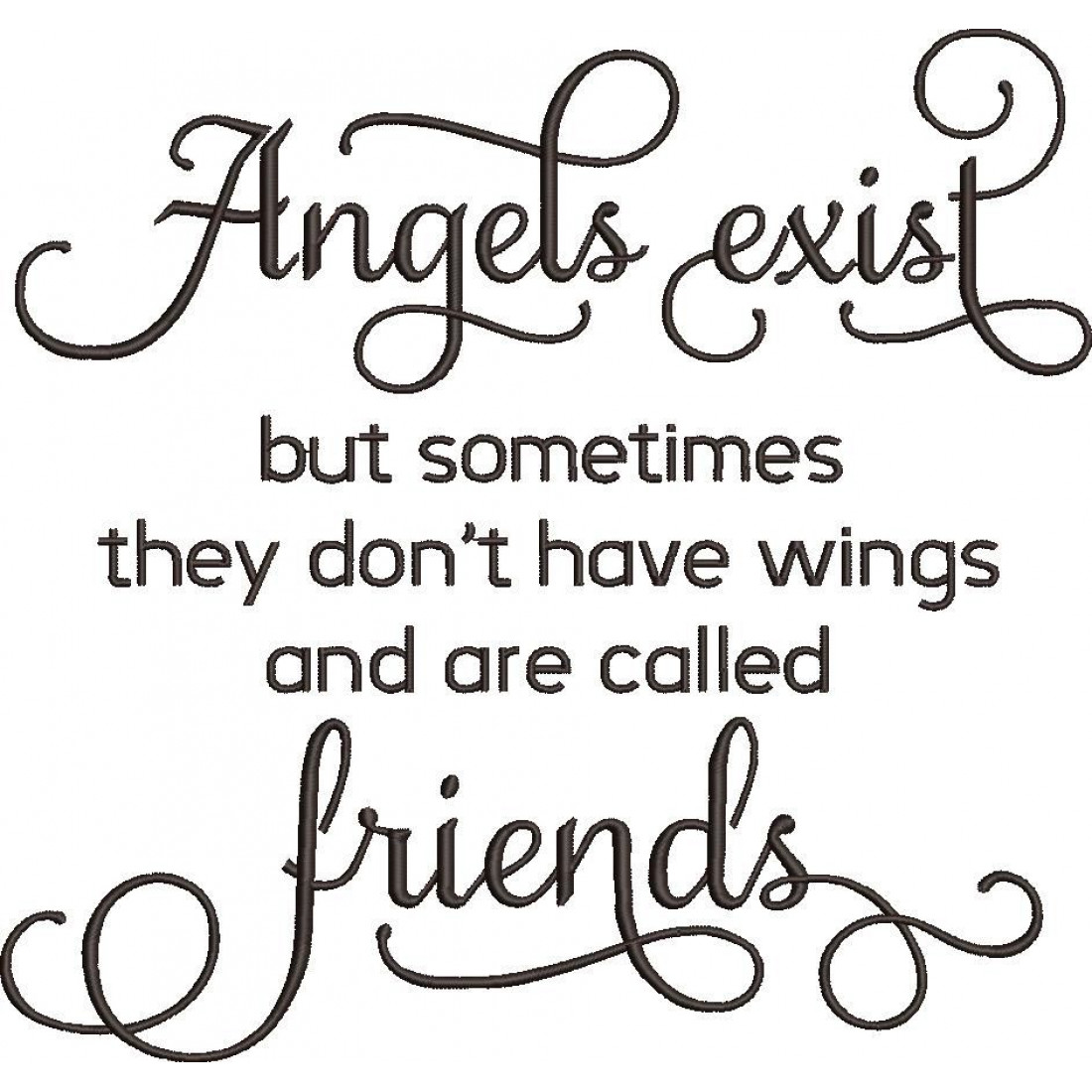 Beautiful Friends Quote Embroidery Design ukuran-foto-lengkap-51-koleksi-gambar