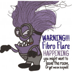 Fibro Flame Funny Saying