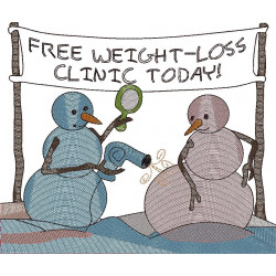 Free Weight Loss Funny Snowmen