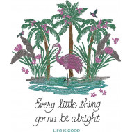 Everything Will Be Alright Flamingos