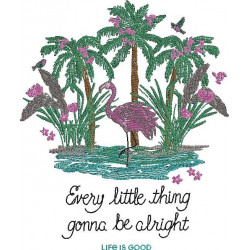 Everything Will Be Alright Flamingos