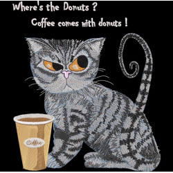 Where's The Donut Cat Quote 