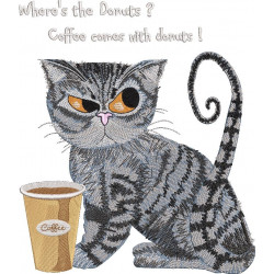 Where's The Donut Cat Quote 