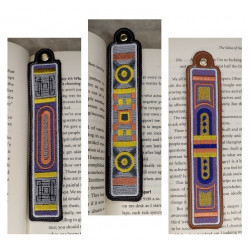 Geometric Patterned Bookmarks Pack