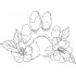 Floral Dog Paw