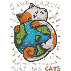 Save Earth Cats Quote