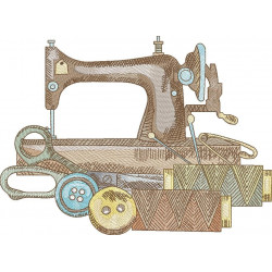 Grandma's Sewing Machine  