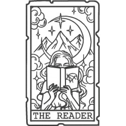 The Reader Tarot Card