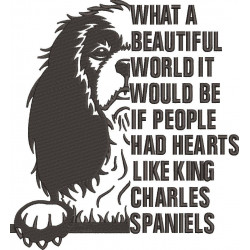 Hearts Like King Charles Spaniel